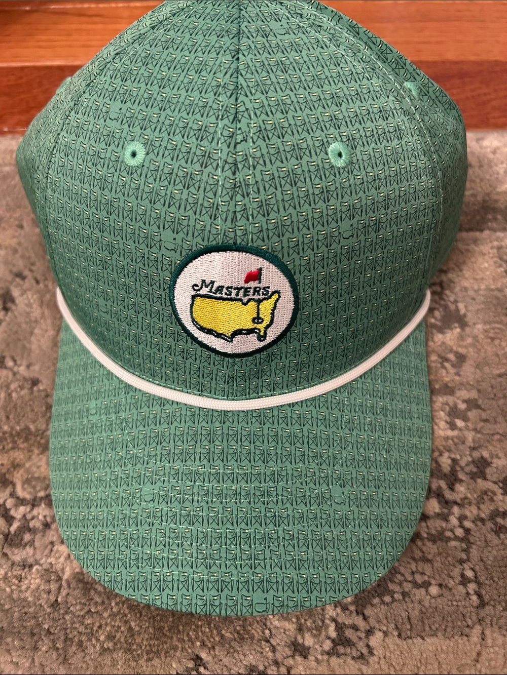 Masters Green Cap with Yellow Logo Patch